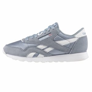 Reebok Classic Nylon Turnschuhe Herren - HellBlau/Weiß/HellBlau - DE 109-SLM